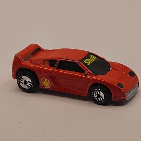 Hot Wheels Promo Shell Oil Zender Fact 4 Red 1991 - Picture 1 of 6